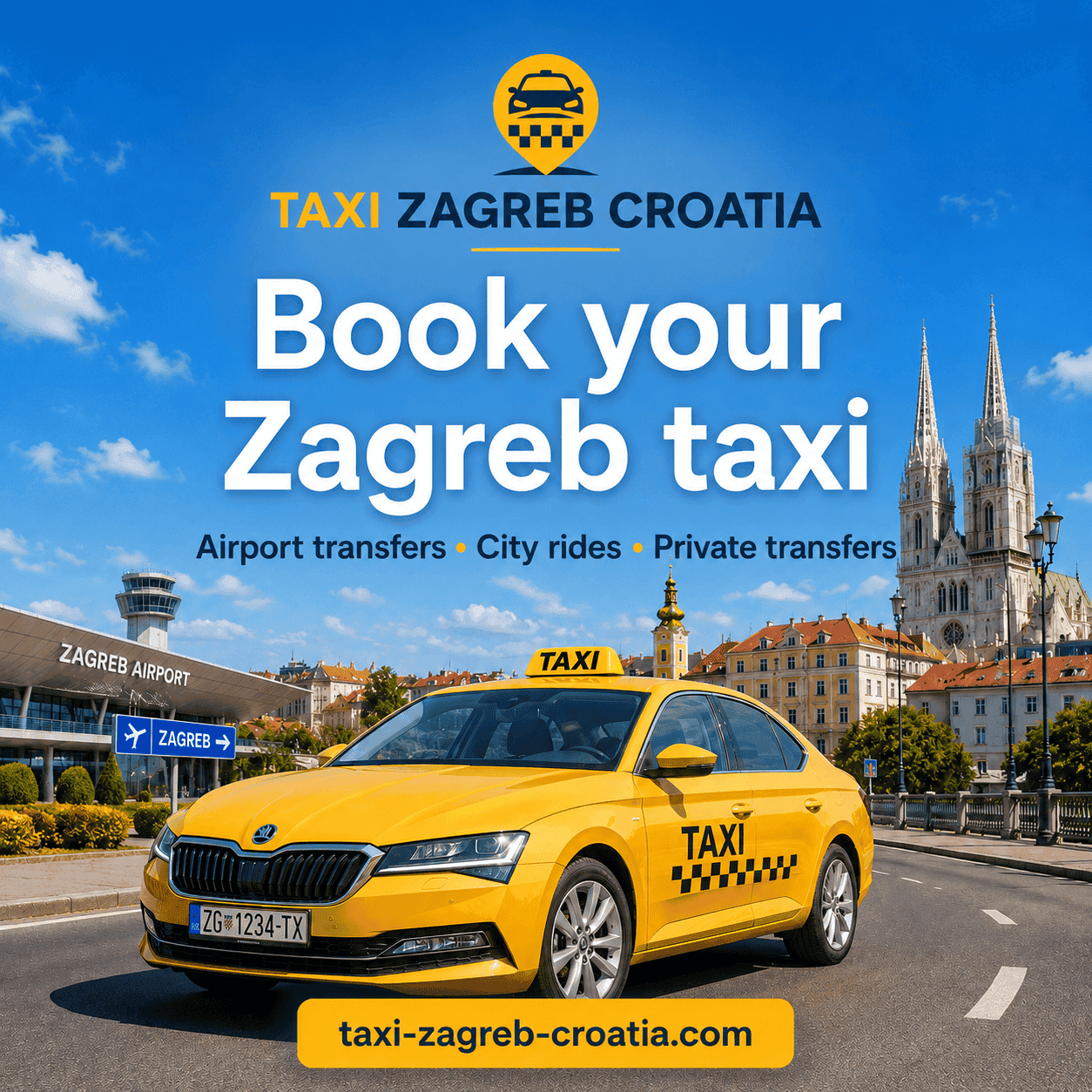 Taxi Zagreb Croatia