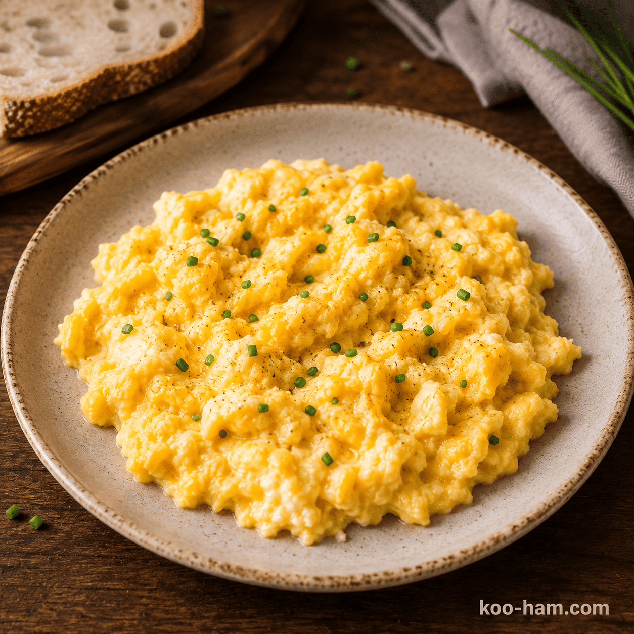 Scrambled Eggs with Butter