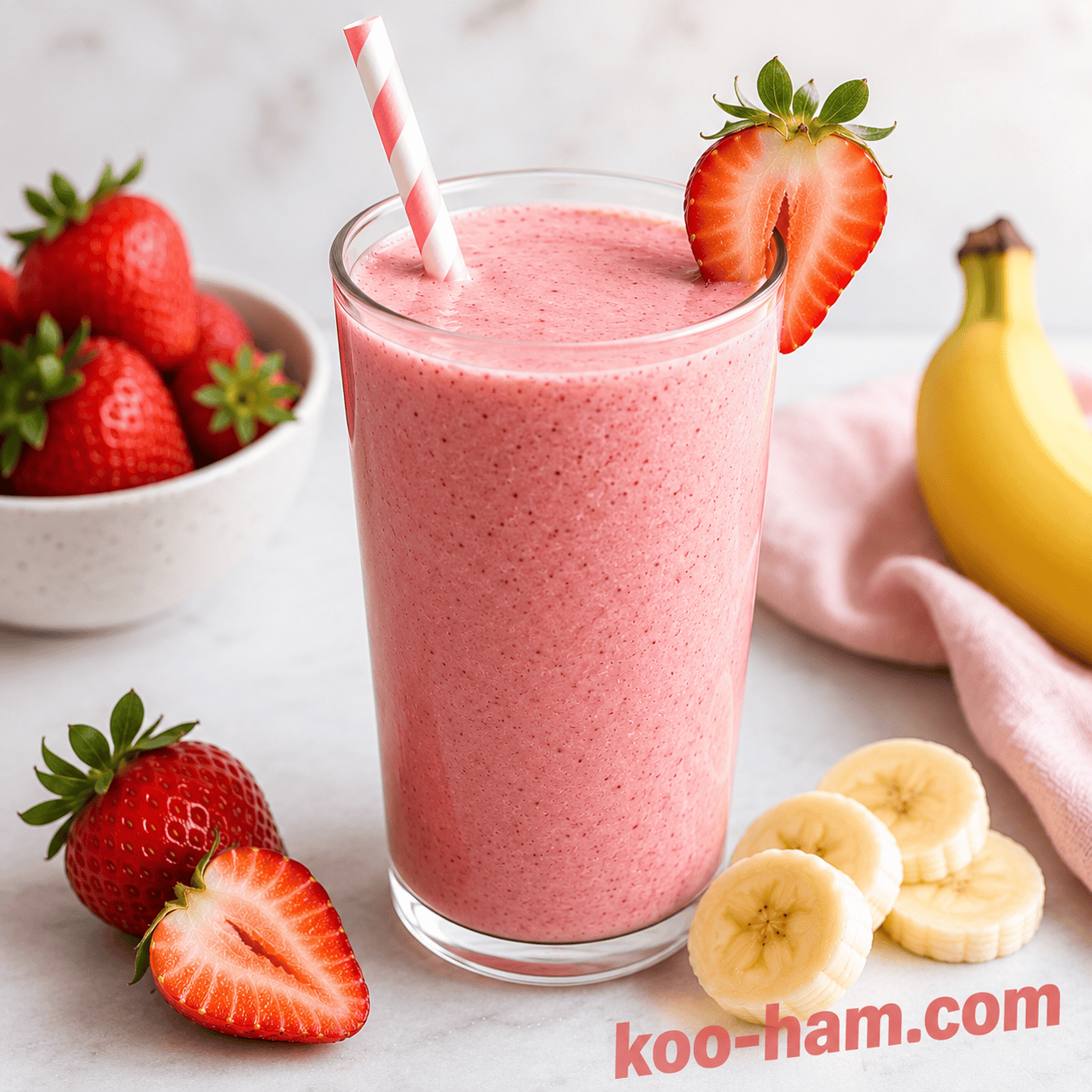 Strawberry Banana Smoothie